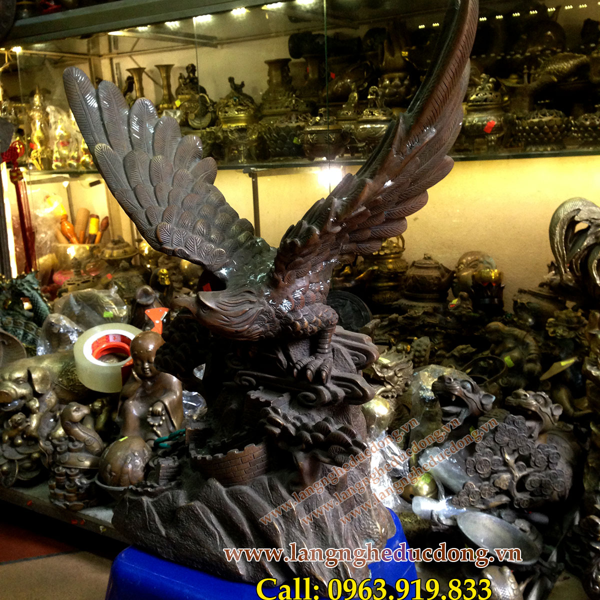 langngheducdong.vn - Tượng đồng nghệ thuật, Tượng Đại Bàng, mẫu tượng đại bàng