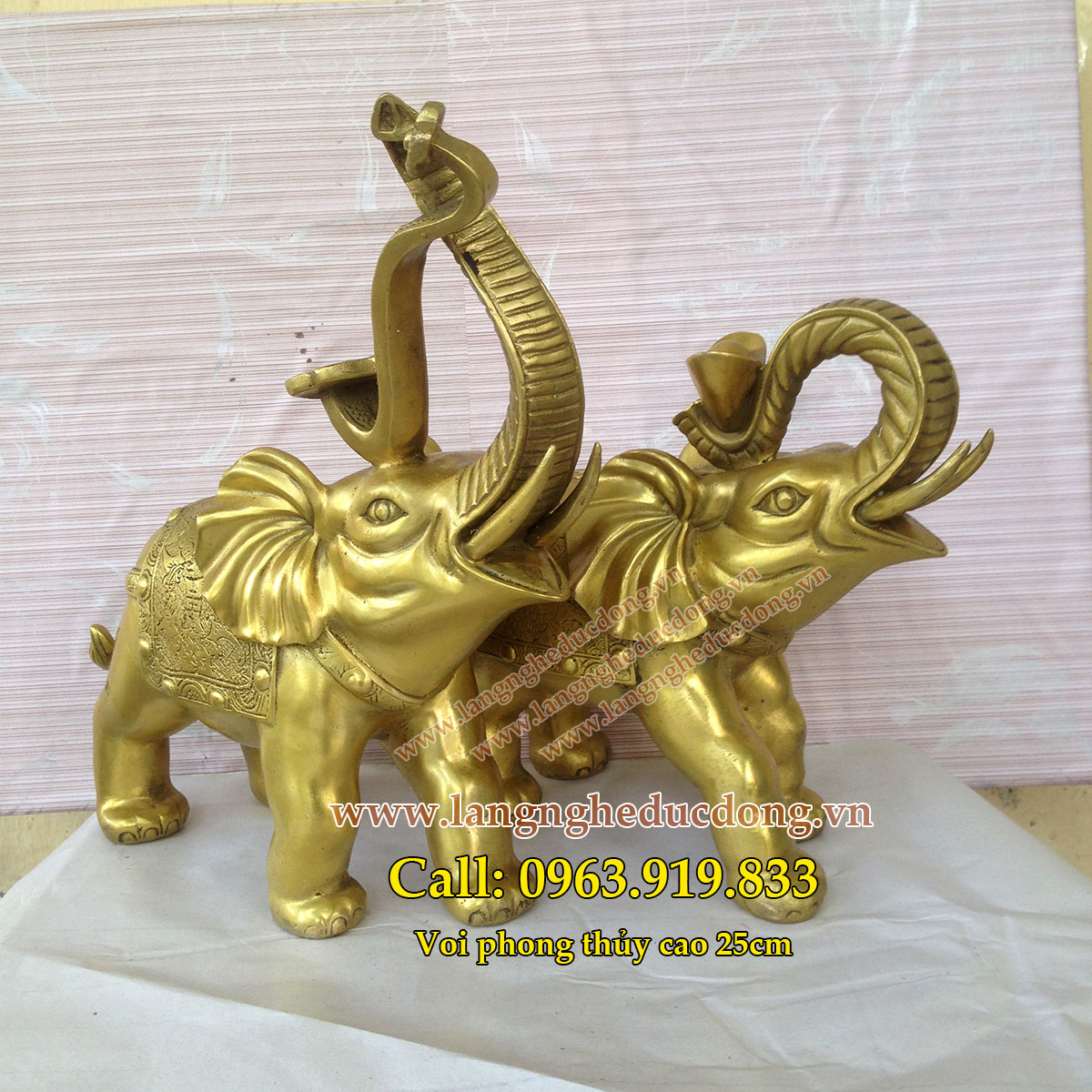 langngheducdong.vn - Kim tượng, voi đồng – Linh vật phong thủy bằng đồng