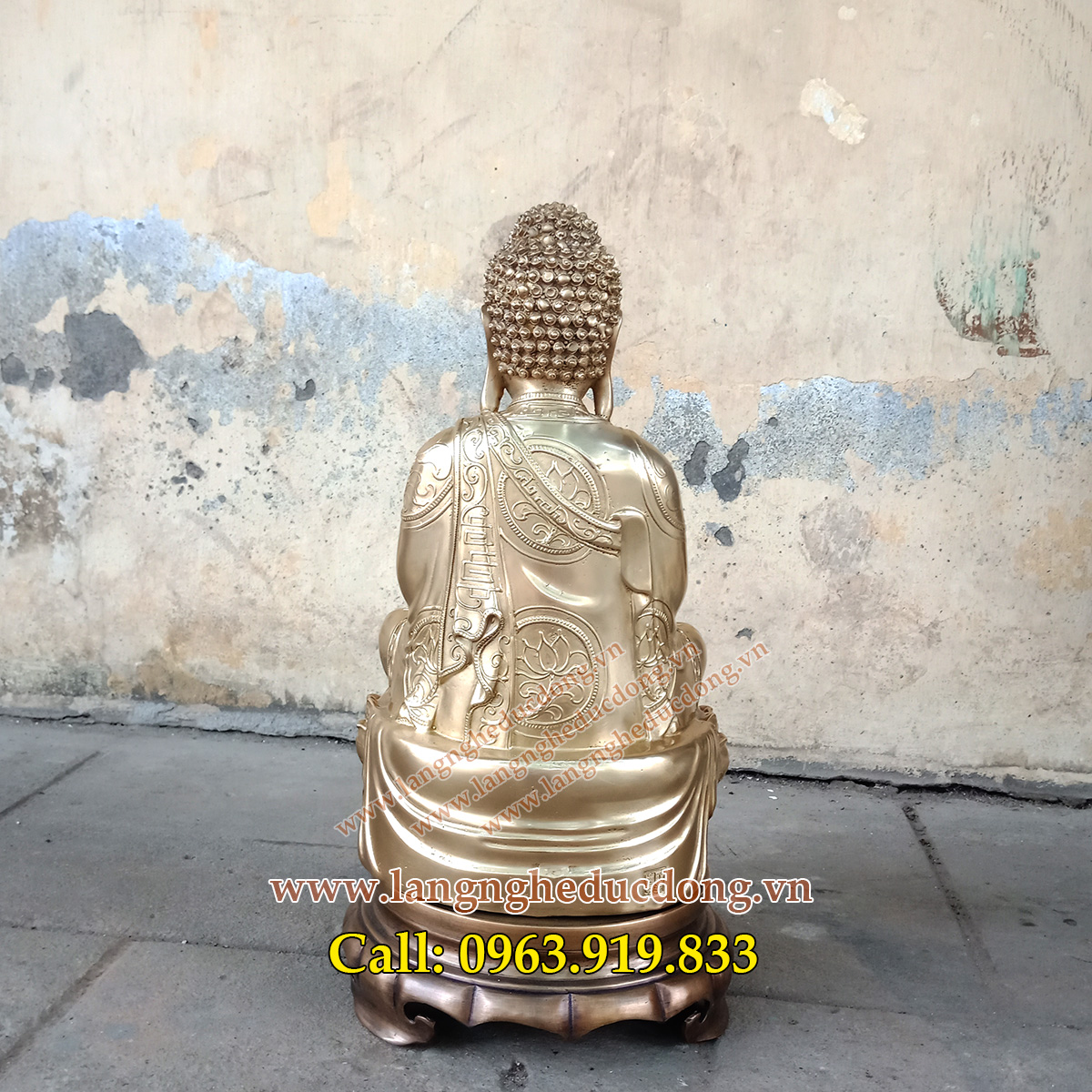 langngheducdong.vn - tượng đồng thờ cúng, tượng phật bằng đồng vàng, tượng phật, tượng đồng