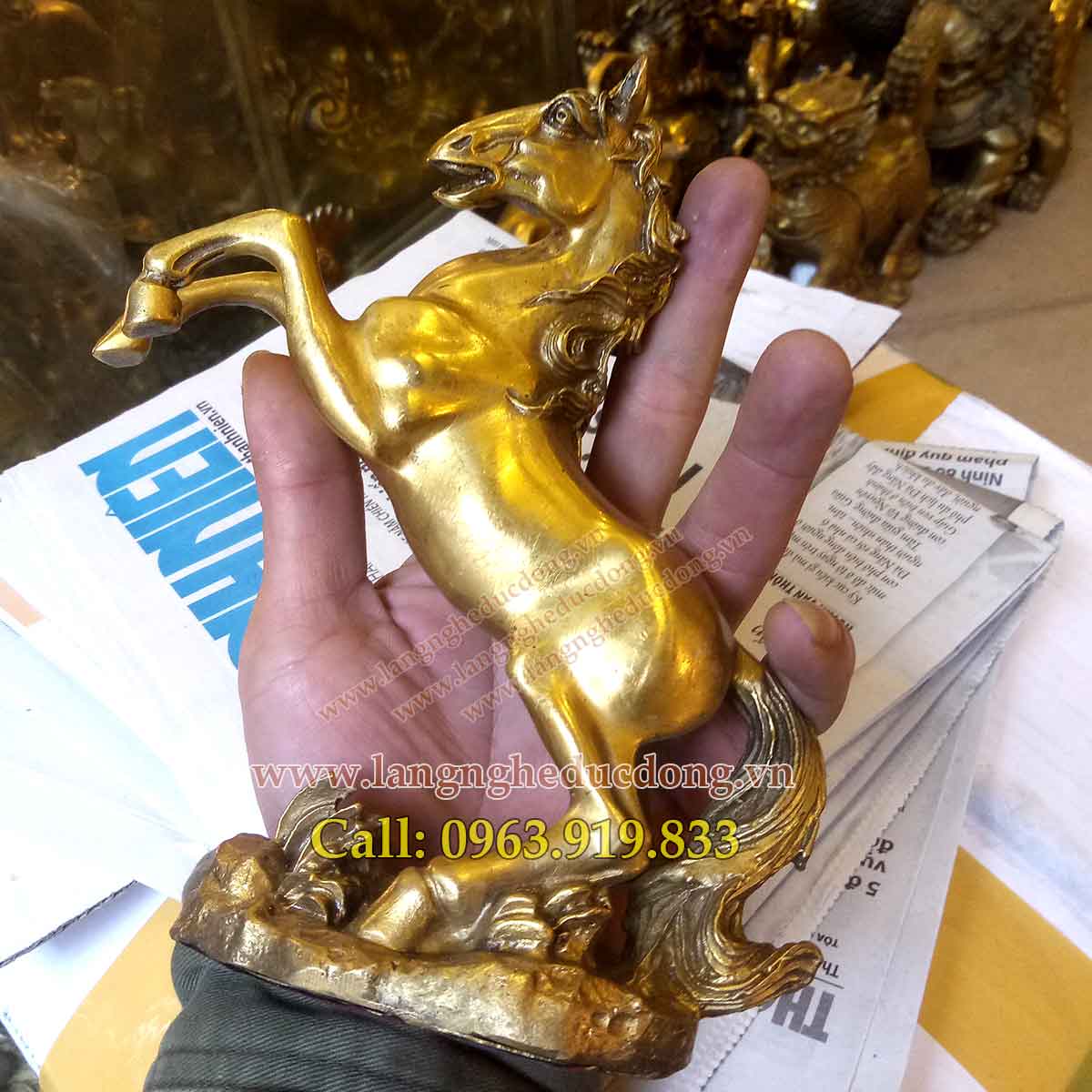 langngheducdong.vn - tượng đồng, tượng ngựa bằng đồng, mẫu tượng ngựa đồng