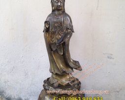 langngheducdong.vn - tượng quan thế âm cao 45cm, tượng quan âm đứng