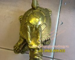langngheducdong.vn - rùa đầu rồng cao 22cm, rùa đồng, rùa phog thủy