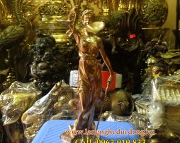 langngheducdong.vn - tượng đồng nữ thần công lý, bán tượng đồng, giá bán tượng nữ thần công lý