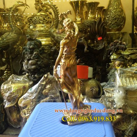 langngheducdong.vn - tượng đồng nữ thần công lý, bán tượng đồng, giá bán tượng nữ thần công lý