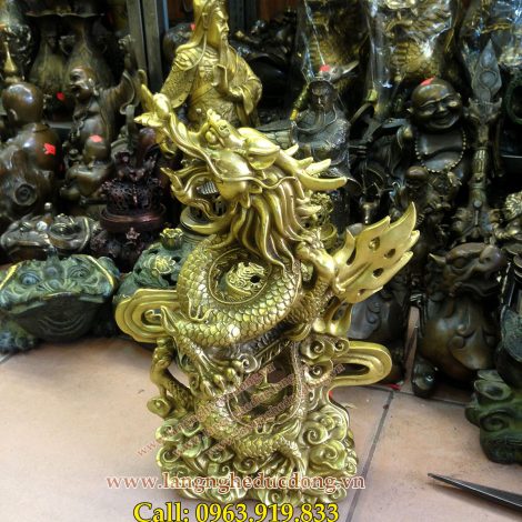 langngheducdong.vn - Tượng Rồng Phong thủy cao 35cm, tượng rồng phong thủy
