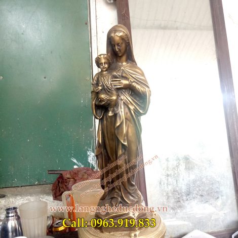 langngheducdong.vn - tượng thiên chúa giáo, tượng đức mẹ maria, tượng đồng
