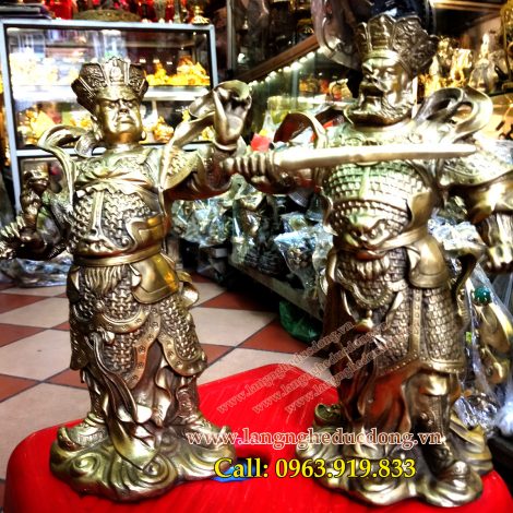langngeducdong.vn - bộ tượng đồng, tứ đại thiên vương, tượng thờ bằng đồng
