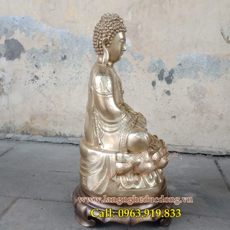 langngheducdong.vn - tượng đồng thờ cúng, tượng phật bằng đồng vàng, tượng phật, tượng đồng