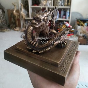 ấn rồng hoàng đế chi bảo bằng đồng, ấn hoàng đế chi bảo, ấn rồng