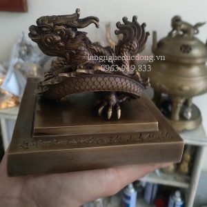 ấn rồng hoàng đế chi bảo bằng đồng, ấn hoàng đế chi bảo, ấn rồng