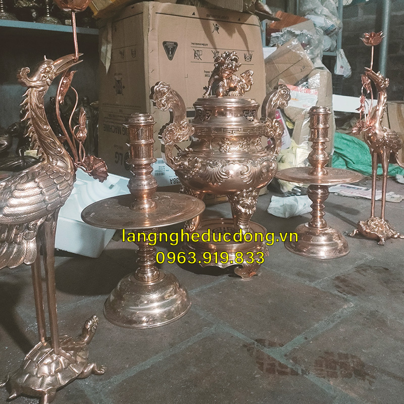 bộ đỉnh đồng, bộ đỉnh đồng đỏ, đỉnh đồng đỏ, bộ đỉnh ngũ sự, bộ đỉnh bằng đồng