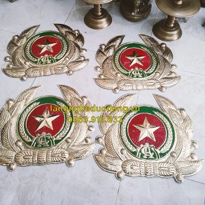 huy hiệu, công an hiệu, huy hiệu bằng đồng, huy hiệu công an bằng đồng