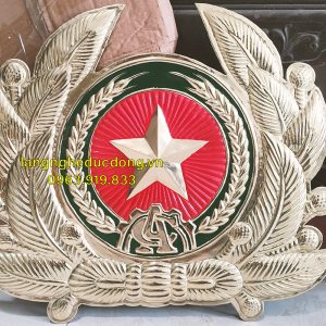 huy hiệu, huy hiệu công an, huy hiệu công an bằng đồng, công an hiệu