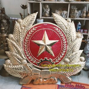 quân hiệu, huy hiệu quân đội, logo quan đội, logo bằng đồng