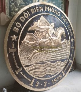 logo  biên phòng, logo bồ đội biên phòng, logo biên phòng bằng đồng, logo quân đội