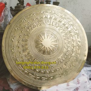 trống đồng, mặt trống đồng, mặt trống đồng vàng, mặt trống bằng đồng