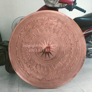 mặt trống, mặt trống đồng đỏ, mẫu mặt trống đồng