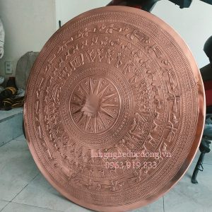 mặt trống, mặt trống đồng đỏ, mẫu mặt trống đồng