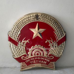 quốc huy, quốc huy bằng đồng, quốc huy đồng vàng, mẫu quốc huy việt nam