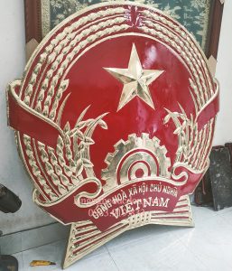 quốc huy, quốc huy việt nam, quốc huy bằng đồng