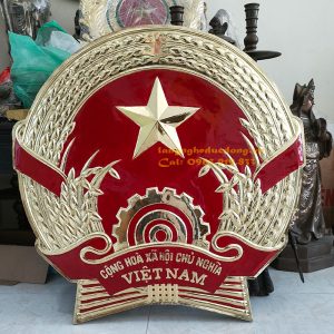 quốc huy việt nam bằng đồng