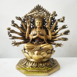 tượng chuẩn đề, phật chuẩn đề, tượng đồng chuẩn đề, tượng chuẩn đề bằng đồng