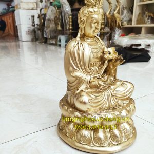 tượng phật, tượng đồng, tượng phật bằng đồng, tượng đại thế chí, đại thế chí bồ tát
