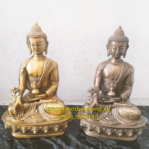 tượng dược sư, phật dược sư, tượng đồng dược sư