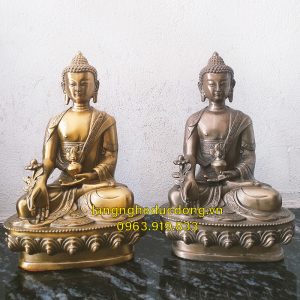 tượng dược sư, phật dược sư, tượng đồng dược sư