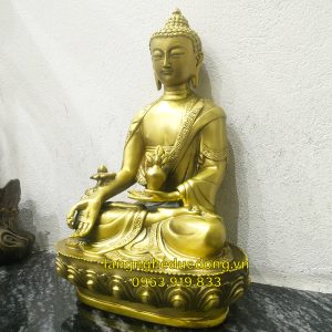 tượng phật, tượng dược sư, phật dược sư lưu ly, tượng dược sư bằng đồng