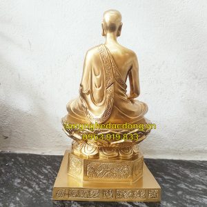 tượng phật, tượng trần nhân tông, tượng đồng trần nhân tông, phật hoàng trần nhân tông