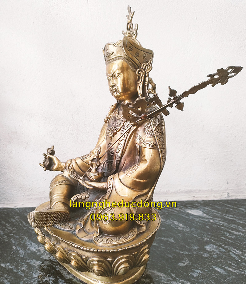 tượng liên hoa sinh, tượng đồng liên hoa sinh, liên hoa sanh