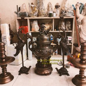 bộ đỉnh đồng, bộ đỉnh ngũ sự, bộ đỉnh hoa sòi, bộ đỉnh đồng vàng, đỉnh đồng vàng