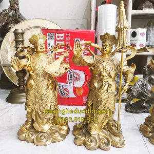tượng phật, tứ đại thiên vương, bộ tượng đồng, tượng đồng tứ đại thiên vương