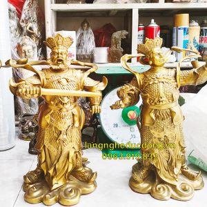 tượng phật, tứ đại thiên vương, bộ tượng đồng, tượng đồng tứ đại thiên vương