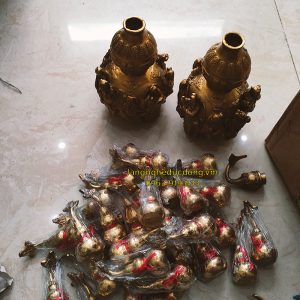 holo đồng, holo bát tiên, hồ lô bằng đồng, vật phẩm phong thuỷ