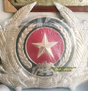 Huy hiệu, huy hiệu công an, công an hiệu, logo công an, huy hiệu bằng đồng