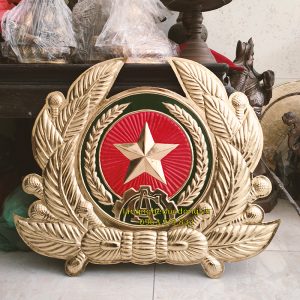 huy hiệu công an, logo công an, huy hiệu bằng đồng, logo công an bằng đồng