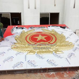 quân hiệu, huy hiệu quân đội, huy hiệu bằng đồng, huy hiệu đồng