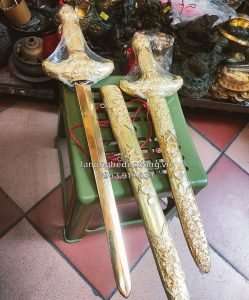 kiếm đồng, kiếm phong thuỷ, kiếm bằng đồng, kiếm gò bằng đồng