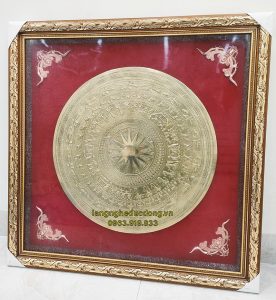 mặt trống, tranh mặt trống đồng, tranh đồng, mẫu tranh trống đồng