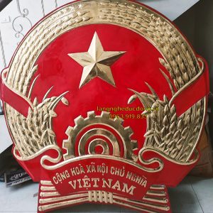 quốc huy, quốc huy bằng đồng, quốc huy đồng, quốc huy thúc nổi