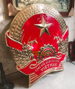 quốc huy, quốc huy bằng đồng, quốc huy đồng, quốc huy thúc nổi