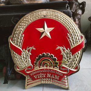 quốc huy, quốc huy bằng đồng, quốc huy việt nam, mẫu quốc huy bằng đồng