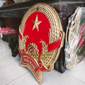 quốc huy, quốc huy bằng đồng, quốc huy việt nam, mẫu quốc huy bằng đồng