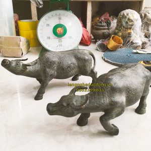 trâu đồng, trâu giả cổ, trâu bằng đồng, tượng trâu đồng