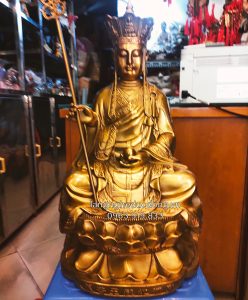 tượng địa tạng, tượng đồng địa tạng, mẫu tượng địa tạng, tượng địa tạng bằng đồng