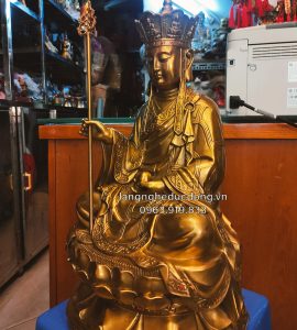 tượng địa tạng, tượng đồng địa tạng, mẫu tượng địa tạng, tượng địa tạng bằng đồng