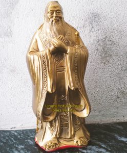 tượng khổng tử, tượng đồng khổng tử, tượng khổng tủ bằng đồng, khổng tử