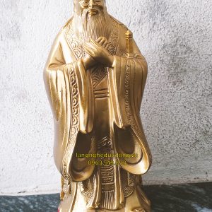 tượng khổng tử, tượng đồng khổng tử, tượng khổng tủ bằng đồng, khổng tử